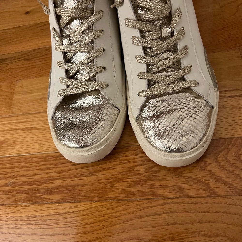 Dolce vita sneakers gold and white - Picture 8 of 9